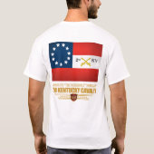 2nd Kentucky Cavalry CSA T-shirt (Achterkant)