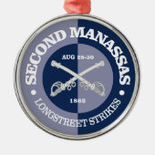 2nd Manassas (B&G) Metalen Ornament (Voorkant)