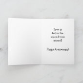 2nd Marriage: 10th Anniversary Kaart (Binnen)