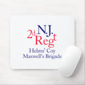 2nd New Jersey Regiment Muismat (Met muis)