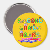 2nd Rocks Magneet (Voorkant / Achterkant)