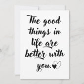 2nd wedding anniversary kaart (Voorkant)