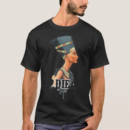 2Pac Egyptisch Tattoo Essentieel T-shirt (Voorkant)