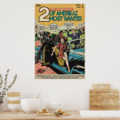 2pac Snoop 2 van de oudste gezochte stripboeken Poster (Keuken)