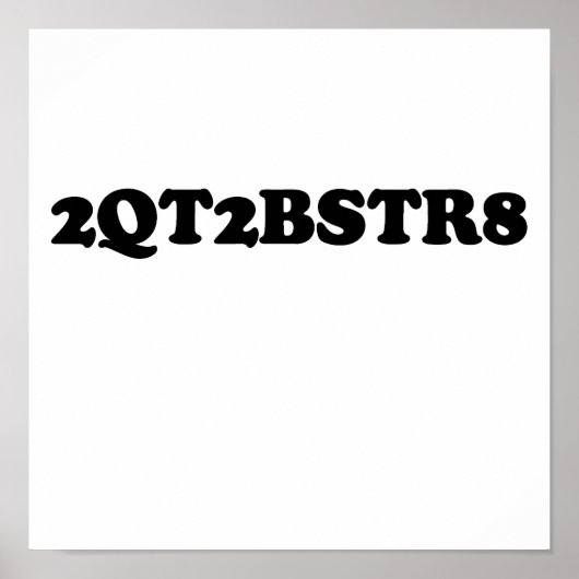 2QT2BE.png Poster (Voorkant)
