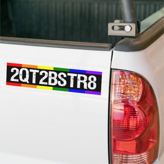 2QT2BSTR8 BUMPERSTICKER (Op Truck)