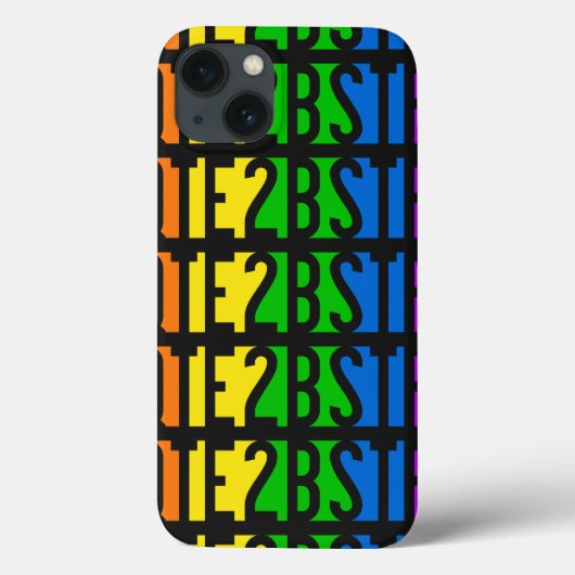 2QTE2BSTR8-hoesjes Case-Mate iPhone Case (Achterkant)