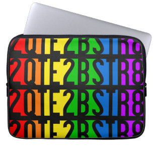 2QTE2BSTR8-laptophoezen Laptop Sleeve