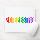 2QTE2BSTR8 mousepad, pas aan Muismat (Met muis)