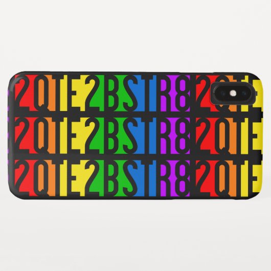 2QTE2BSTR8 telefoongevallen Case-Mate iPhone Case (Achterkant (horizontaal))