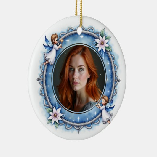 2sided Memorial Celestial Remembrance Keramisch Ornament (Rechts)