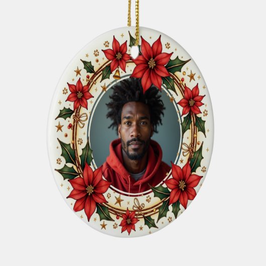 2sided Memorial Forever in Bloom Keramisch Ornament (Rechts)