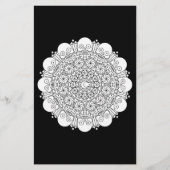 2spooky Halloween Skeleton Mandala Kleurenpakket Flyer (Voorkant)