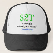 $2T is genoeg Trucker Pet (Voorkant)