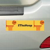 2TheHoop Bumpersticker (Op auto)