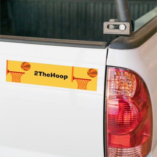 2TheHoop Bumpersticker (Op Truck)