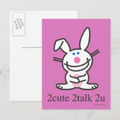 2u-talk 2u briefkaart (Voorkant / Achterkant)