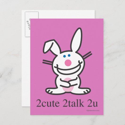 2u-talk 2u briefkaart (Voorkant / Achterkant)