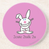 2u-talk 2u zandsteen onderzetter (Voorkant)