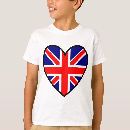 2unionjackhart t-shirt (Voorkant)