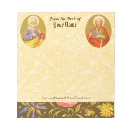 2voor1: SS. Peter & Paul (PL 07 & 06) 5,5"x6" Notitieblok