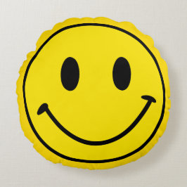 2way SmirkSmile Rond Kussen