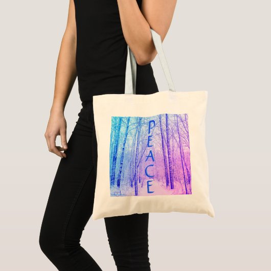 2WINTER PEACE-TAS TOTE BAG (Voorkant (product))