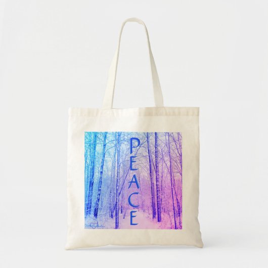 2WINTER PEACE-TAS TOTE BAG (Voorkant)