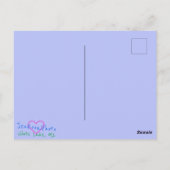 2Winter Woodland briefkaart (Achterkant)