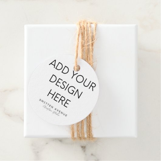 2x2" Cirkel Tag afdrukken Bedankjes Labels (In situ)