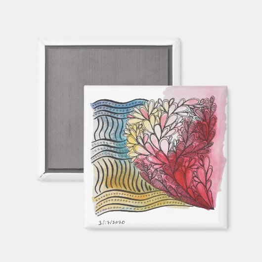 2x2 Magnet - 3-17-2020 (Voorkant / Achterkant)