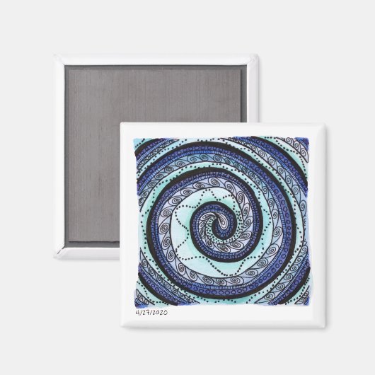 2x2 Magnet - 4-27-2020 (Voorkant / Achterkant)