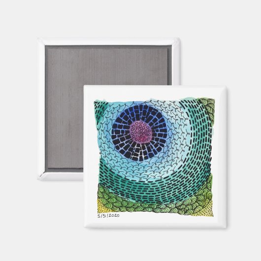 2x2 Magnet - 5-31-2020 (Voorkant / Achterkant)