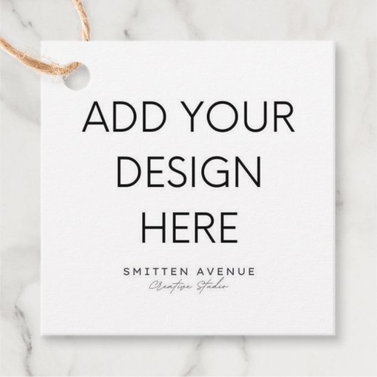 2x2" Vierkante Label Afdrukken (Voorkant)