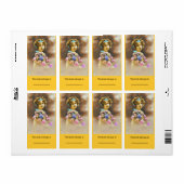 2x3 3/4" Bookplate (ex libris) Stickers (Full Sheet)