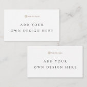 2x3,5 inch Flat Place-kaart Plaatskaartje (Voorkant / Achterkant)