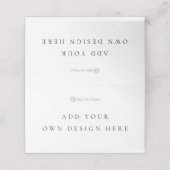 2x3,5 inch Tented Place kaart Plaatskaartje (Buitenkant ongevouwen)