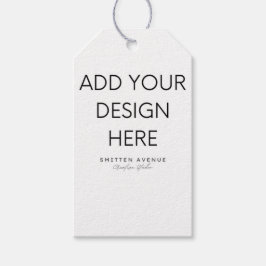 2x 3,5" Favor Tag afdrukken Cadeaulabel