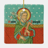 2x Bovenste Torso of St. Joseph (Detail; VVP 09) Keramisch Ornament (Achterkant)