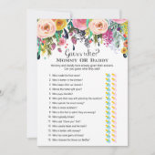 2x Games Bloementuin Baby shower 5x7" Grootte Kaart (Voorkant)