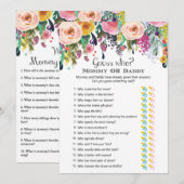 2x Games Bloementuin Baby shower 5x7" Grootte Kaart (Voorkant / Achterkant)