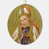 2x St. Alphonsus Liguori (SNV 02) (Ronde) Keramisch Ornament (Links)