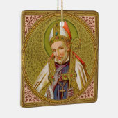 2x St. Alphonsus Liguori (SNV 02) (Square) Keramisch Ornament (Rechts)