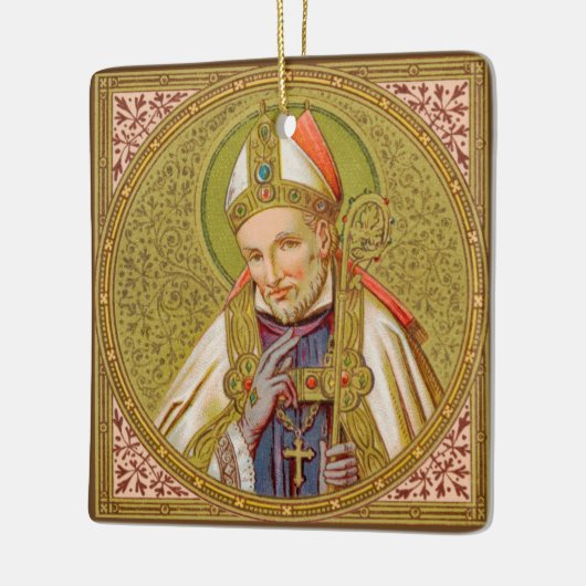 2x St. Alphonsus Liguori (SNV 02) (Square) Keramisch Ornament (Links)