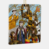 2x St. Thomas Becket's Martyrdom (M 031) Keramisch Ornament (Rechts)