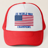 2x World War Champions pet (Voorkant)