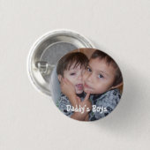 2zele68, papa's jongens ronde button 3,2 cm (Voorkant /achterkant)