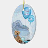 2zijwaarts aanpasbare Baby deklepschakelaar Keramisch Ornament (Links)