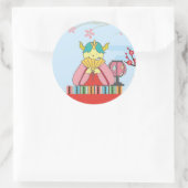 3月　モンスターシール RONDE STICKER (Tas)