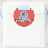 3月　モンスターシール RONDE STICKER (Tas)